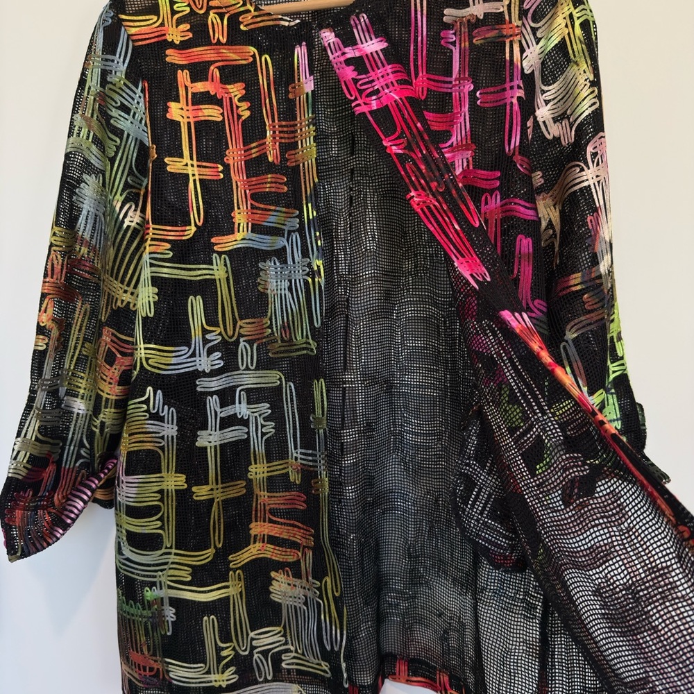 Colorful Abstract Women's Tunic - Picture 7 of 8